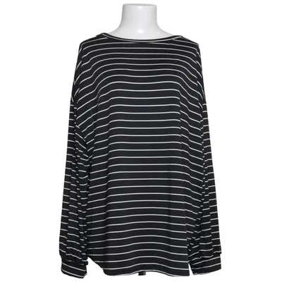 Langarmshirt (Schwarz, Weiß) von Emery Rose Elasthan, Polyester
