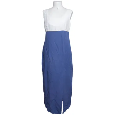 Robe (Bleu, Blanc) de La Rochelle Lin, Viscose