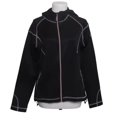 Fleece jacket (Black) from Maul Elastane, Polyester