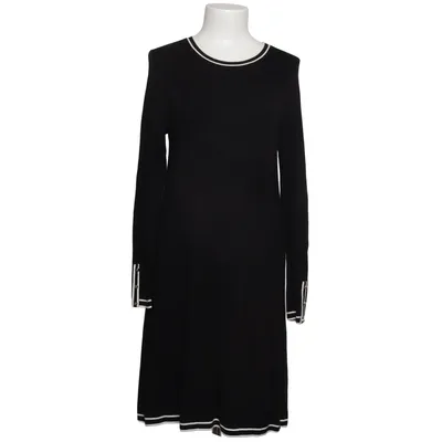 Dress (Black, White) from Hallhuber Elastane, Polyamide, Viscose
