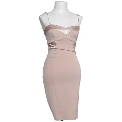 Cocktailkjole (Beige) fra Lipsy London Elastan, Polyester