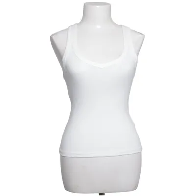 Tank­top (Weiß) von Bershka Baumwolle, Elasthan
