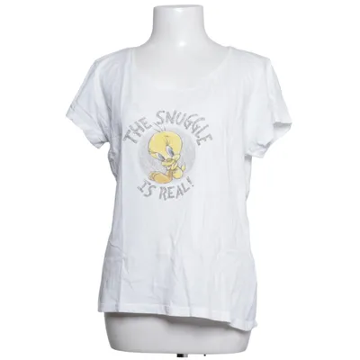 T-shirt (Vit) från Looney Tunes Ekologisk bomull