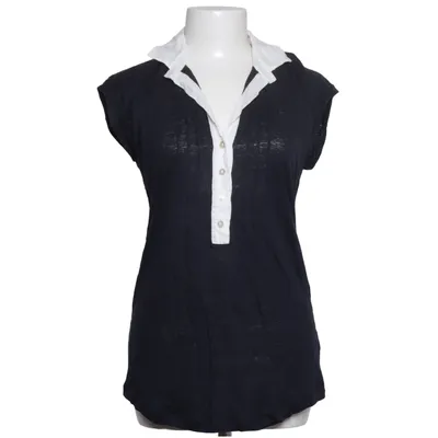 Haut (Bleu, Blanc) de Agnona Coton, Lin