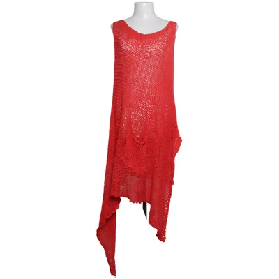 Poncho (Rød) fra Moonshine Fashion Bomuld