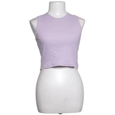 Crop top (Lila) från Afends Elastan, Hampa, Ekologisk bomull