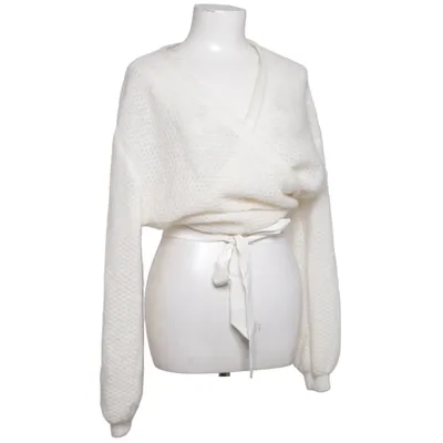 Cardigan cache-cœur (Blanc) de Kaviar Gauche