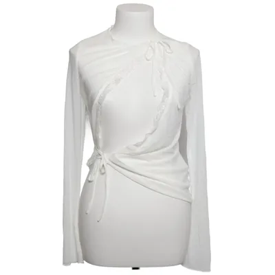Blus (Vit) från Parthea Elastan, Polyester