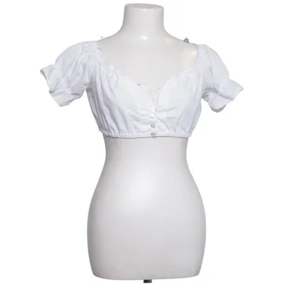 Dirndl blouse (4460) from Fuchs Trachtenmoden Cotton, Polyester