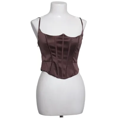Crop top (Brun) från Oh Polly Elastan, Polyester
