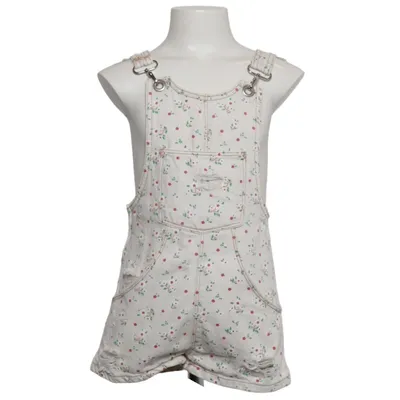 Hängselshorts (Vit, Flerfärgad) från Zara Girls Collection Bomull