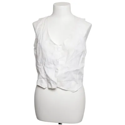 Vest (Hvid) fra Bamboo Blonde Linned