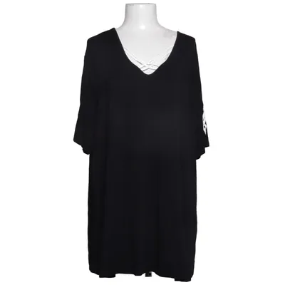T-shirt (Noir) de Doris Streich Élasthane, Viscose