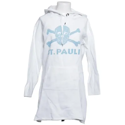 Capuchon jurk (Wit, Blauw) van FC St.Pauli Katoen