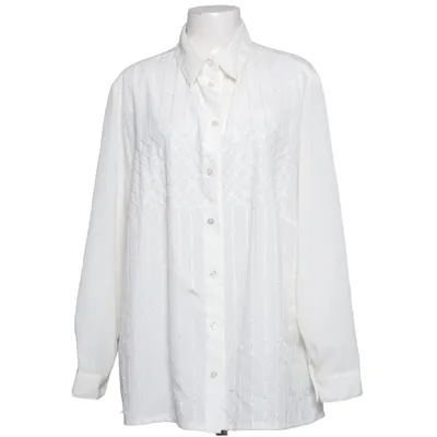 Blouse (Wit) van Laura Kent Polyester