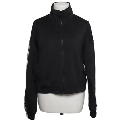 Sports jacket (Black, White) from Adidas Cotton, Polyester