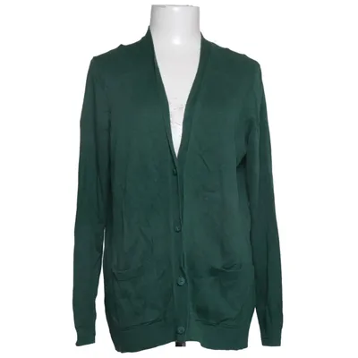 Cardigan (Grøn) fra ESPRIT Organic Bomuld, Viscose