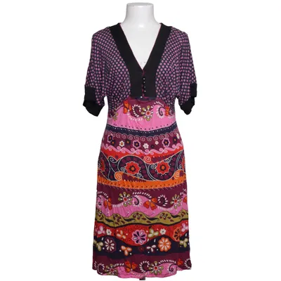 Jurk (Roze, Lila, Meerkleurig) van Rainbow Collection Viscose