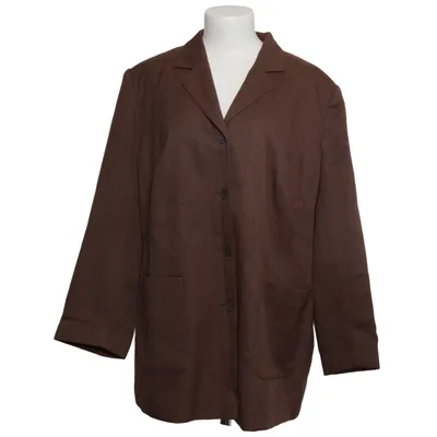 Blazer (Brown) from Maria Bellesi Polyester