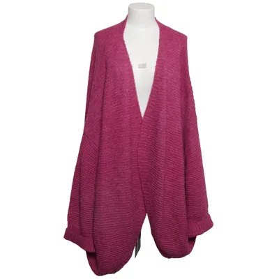 Cardigan (Pink) fra Ulla Popken Akryl, Polyamid, Polyester, Uld