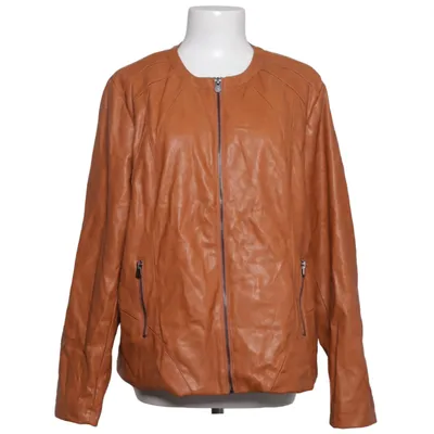 Jacket (Brown) from Eli & Moon Cotton, Polyester, Polyurethane