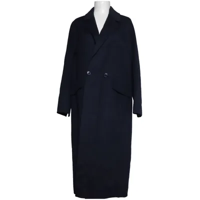 Jas (Blauw) van Steffen Schraut Polyester, Wol
