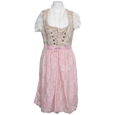Dirndl (Pink, Hvid, Flerfarvet) fra Alphorn Polyester