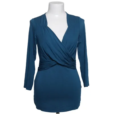 Wrap blouse (Blue) from Bravissimo Elastane, Viscose
