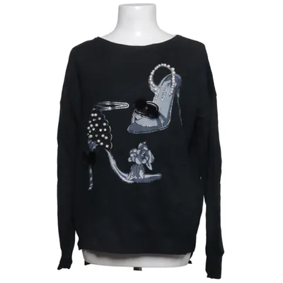 Sweater (Black) from Foresta Bella Polyamide, Polyester, Viscose