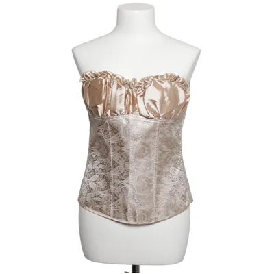 Corset (Beige) Elastane, Polyester