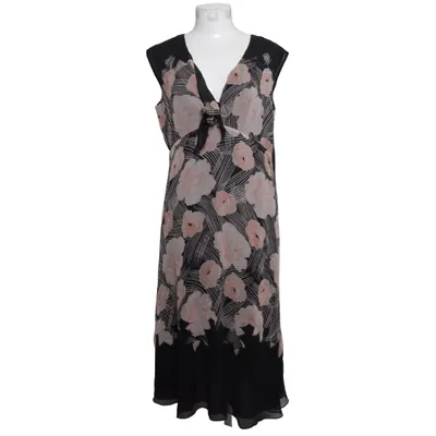Dress (Black, Beige, Multicolored) from Ellen Tracy Polyester, Silk