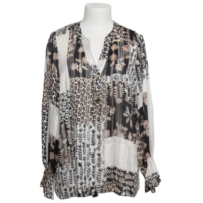 Blouse (Black, White, Multicolored) from Monaco Blue
