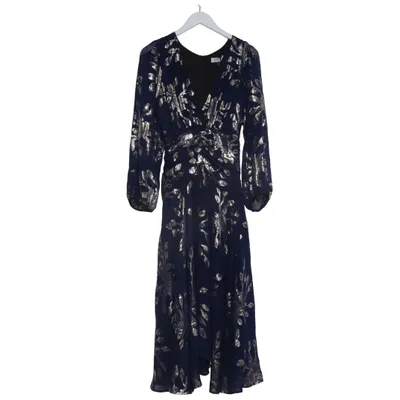 Kleid (Blau, Silber) von Delfi Collective Polyester, Seide