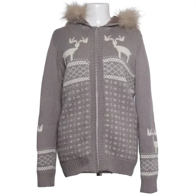 Jacket (Gray, White) from Luhta Acrylic, Polyamide, Wool