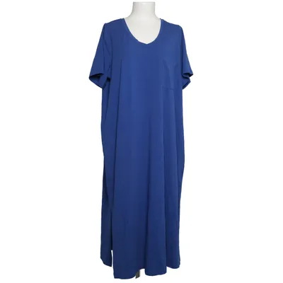 Robe (Bleu) de Zizzi Coton, Élasthane