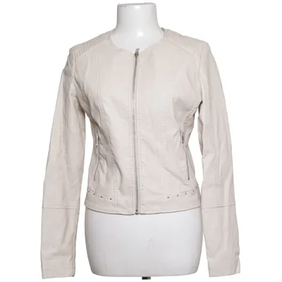Jacket (Beige) from Clockhouse Polyester, Polyurethane, Viscose