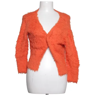 Strickjacke (Orange) von Roberto Collina Baumwolle, Nylon