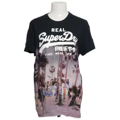 T-shirt (Svart, Flerfärgad) från Superdry Bomull