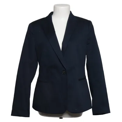 Blazer (Black) from Zara Basic Cotton, Elastane, Polyester