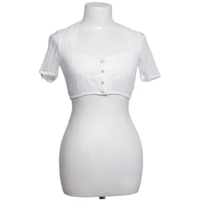Dirndl blouse (Wit) van Krüger Madl
