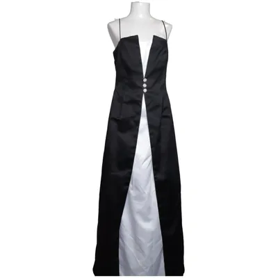 Aftenkjole (Sort, Hvid) fra Betsy & Adam Acetat, Polyester