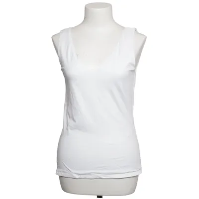 Tank Top (White) from Hallhuber Cotton, Elastane