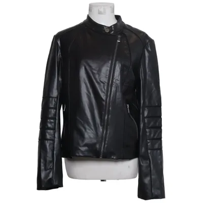 Bikerjakke (Sort) fra Guess Elastan, Polyurethan, Viscose