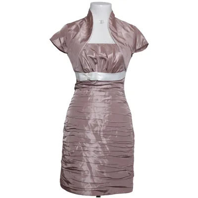 Cocktailkjole (Beige, Hvid) fra Amera Vera Polyester