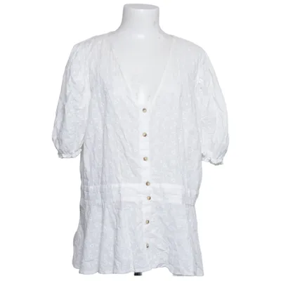 Blouse (White) from Simply Be Cotton