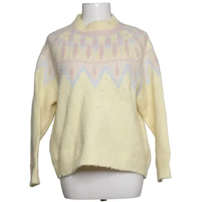 Pull-over (Jaune, Multicolore) de Azaka Acrylique, Élasthane, Polyamide, Polyester