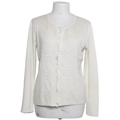 Cardigan (White) from Alain Manoukian Acrylic, Viscose