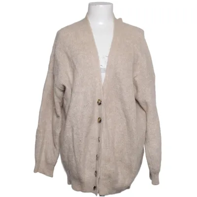 Cardigan (Beige) from Second Female Elastane, Mohair, Polyamide, Wool