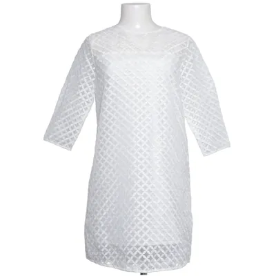 Dress (White) from Mademoiselle Cotton, Polyamide, Polyester