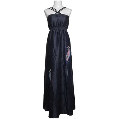 Maxi dress (Black, Multicolored) from 1982 Polyester